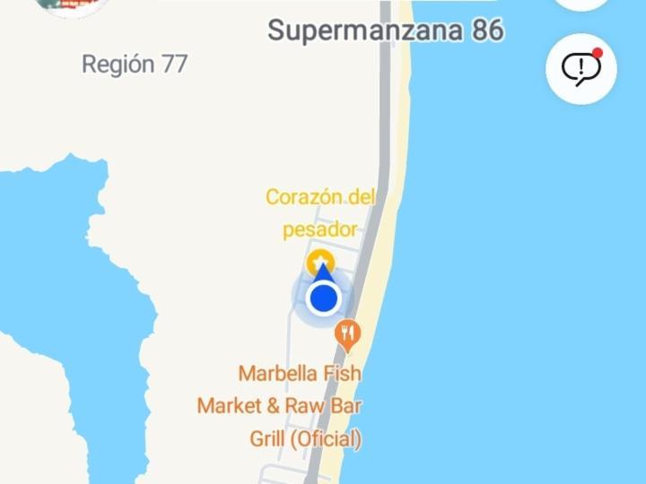 Corazon Del Pescador Lejlighed Cancún Eksteriør billede