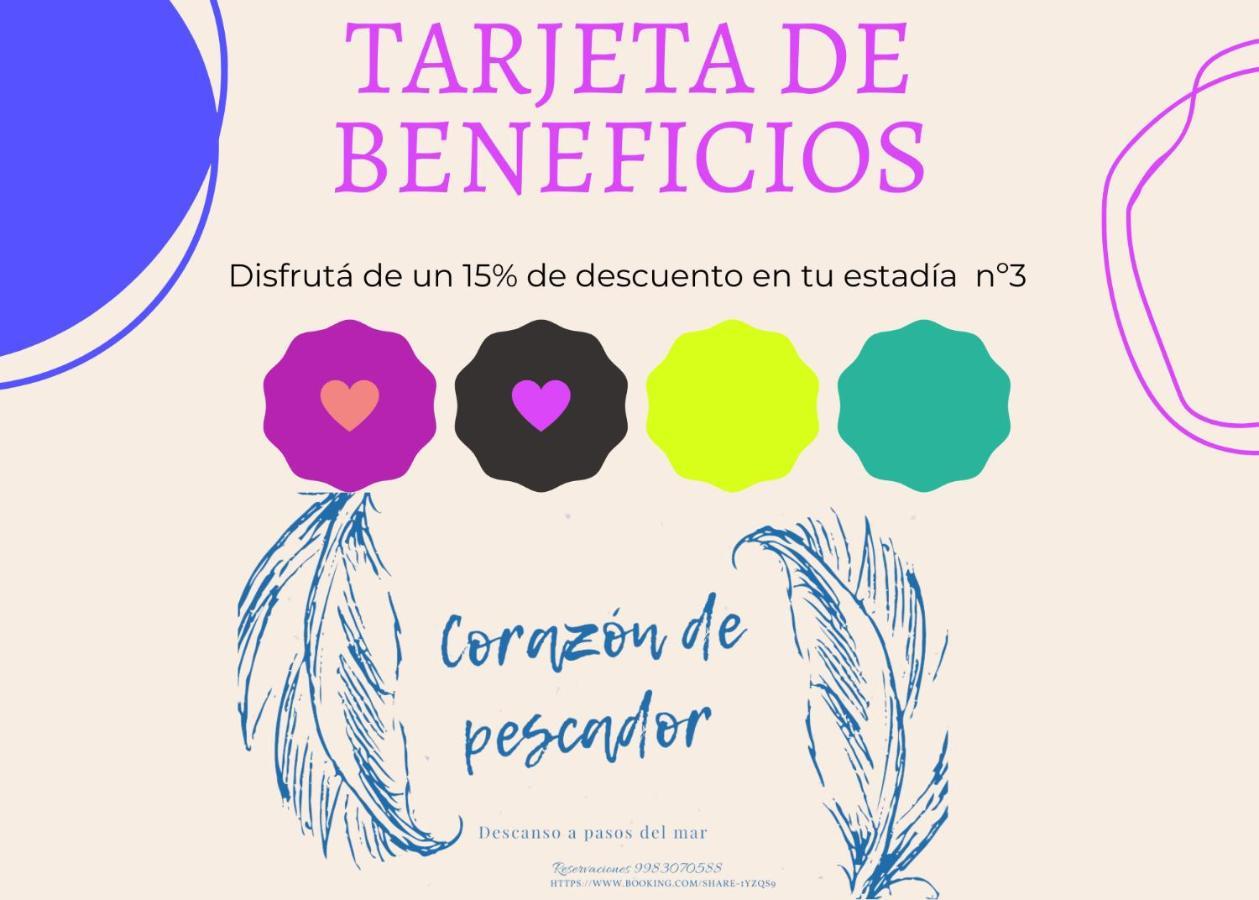 Corazon Del Pescador Lejlighed Cancún Eksteriør billede